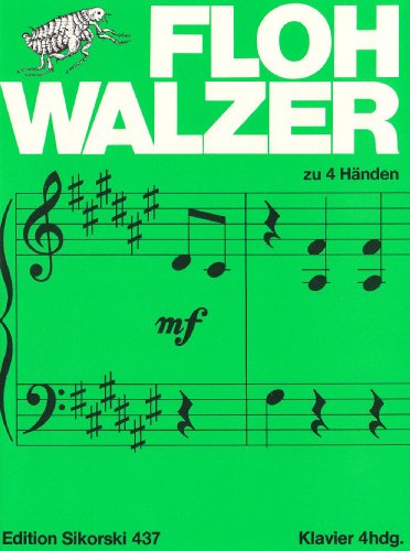Flohwalzer. Klavier zu 4 Händen von BOOSEY