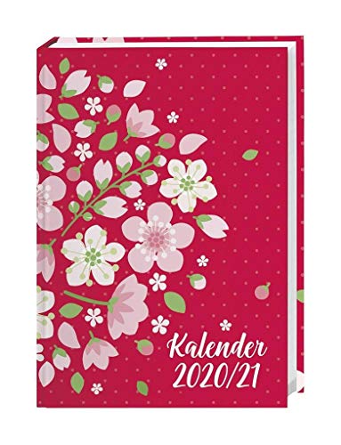 Floral 17-Monats-Kalenderbuch A5 - Taschenkalender 2021 mit Wochenkalendarium - gebunden mit flexiblem Einband - Format 15,2 x 21,5 cm: 17 Monate. Von August 2020 bis Dezember 2021 von Heye
