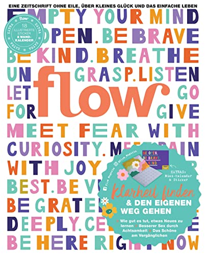 Flow Nummer 63 (1/2022): Eine Zeitschrift ohne Eile, über kleines Glück und das einfache Leben von Suedwest Verlag