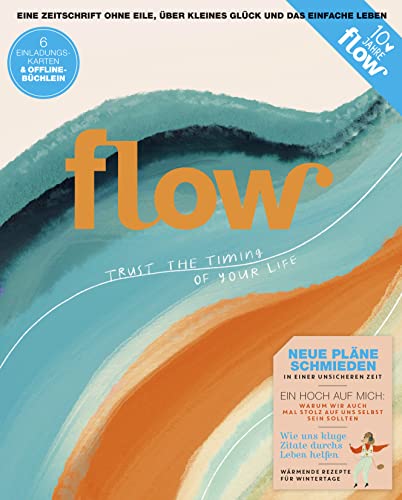 Flow Nummer 71 (1/2023): Eine Zeitschrift ohne Eile, über kleines Glück und das einfache Leben von Südwest Verlag