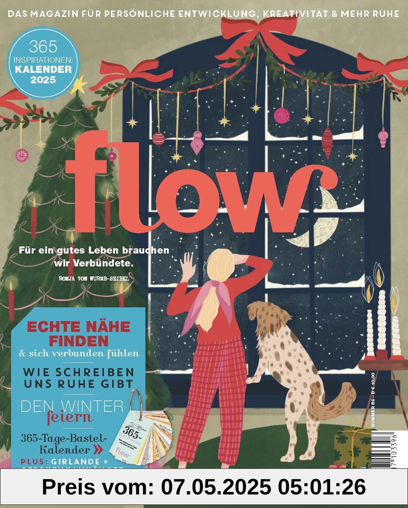 Flow Nummer 86 (8/2024): Das Magazin für persönliche Entwicklung, Kreativität & mehr Ruhe