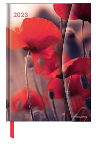 Flowers 2023 - Diary - Buchkalender - Taschenkalender - 16x22: Magneto Diary