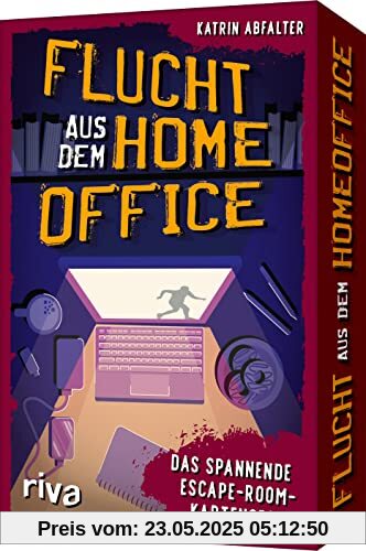 Flucht aus dem Homeoffice: Das spannende Escape-Room-Kartenspiel. Das perfekte Geschenk für alle Escape-Rätsel-Fans. Im handlichen Kartenformat ideal für unterwegs. Ab 12 Jahren