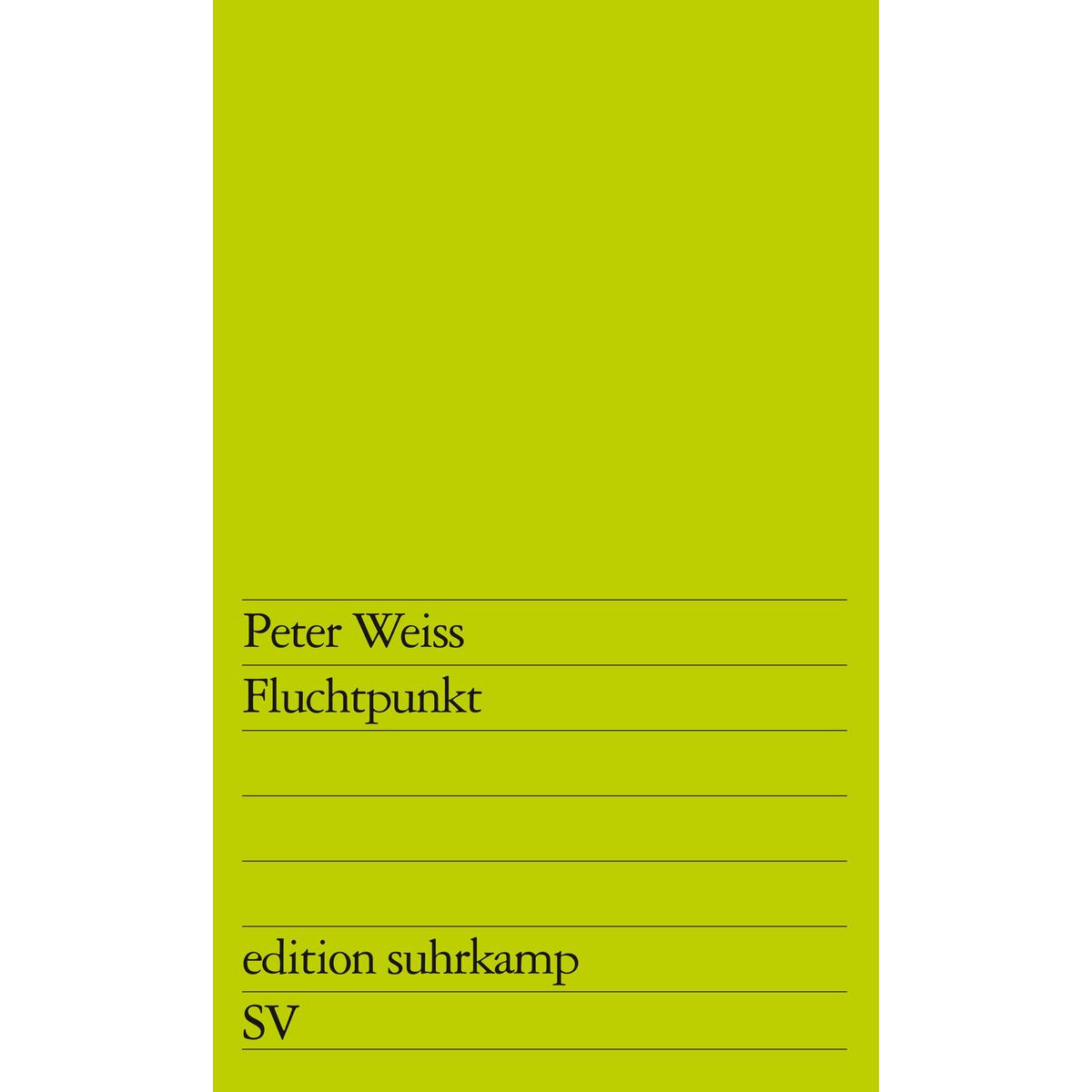Fluchtpunkt Fluchtpunkt von Suhrkamp Verlag