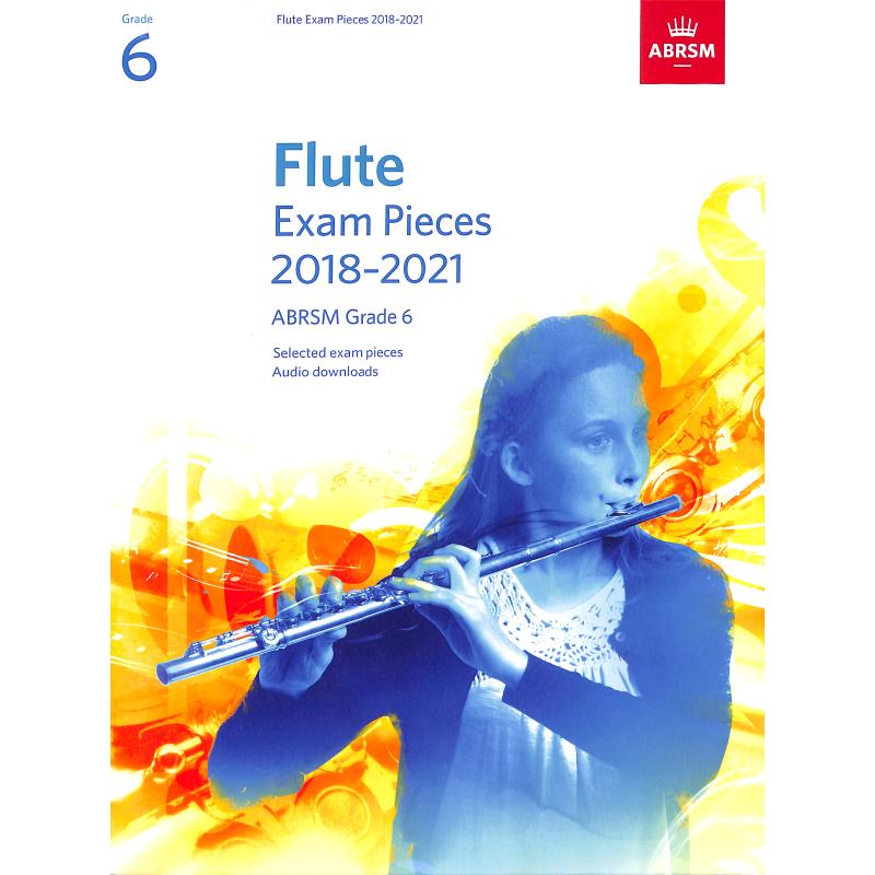Flute exam pieces 6 - 2018-2021