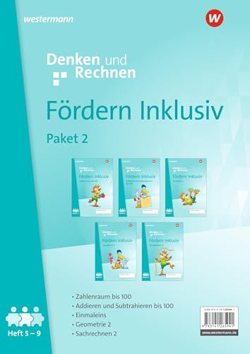 Fördern Inklusiv - Ausgabe 2024: Hefte 5-9 im Paket Denken und Rechnen