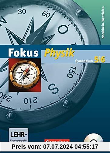 Fokus Physik - Gymnasium Nordrhein-Westfalen: 5./6. Schuljahr - Schülerbuch mit DVD-ROM