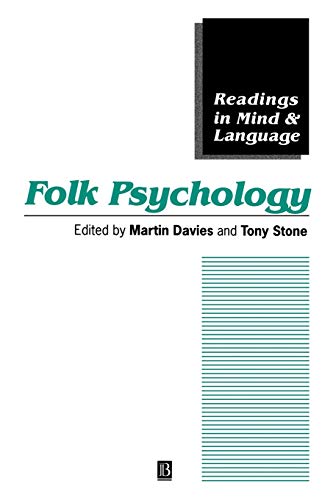 Folk Psychology: The Theory of Mind Debate (Readings in Mind and Language, Band 3) von Wiley-Blackwell