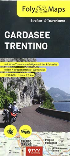 FolyMaps Gardasee Trentino 1:250 000: Straßen- und Tourenkarte von Touristik-Verlag Vellmar