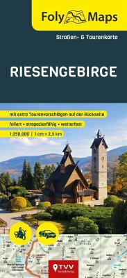 FolyMaps Riesengebirge 1:250 000 von TVV Touristik Verlag