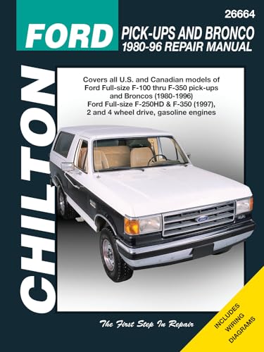 Ford Pick-ups & Bronco ('80- '96) (Chilton) Ford Pick-ups & Bronco ('80- '96) (Chilton)