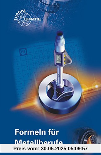 Formeln für Metallberufe