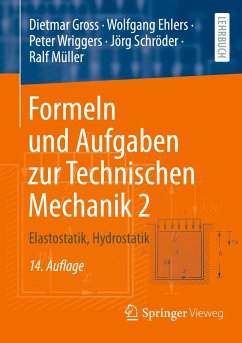 Formeln und Aufgaben zur Technischen Mechanik 2 von Springer Berlin Heidelberg / Springer Vieweg / Springer, Berlin