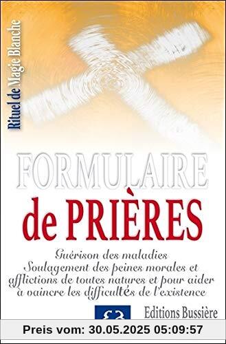 Formulaire de prières