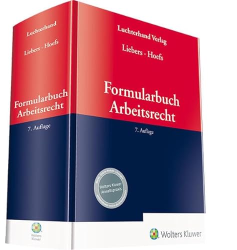 Formularbuch Arbeitsrecht von Hermann Luchterhand Verlag