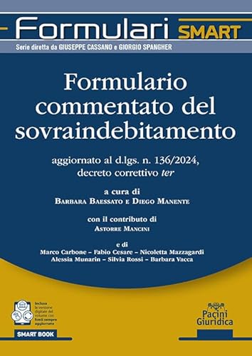 Formulario commentato del sovraindebitamento (Formulari smart) von Pacini Giuridica
