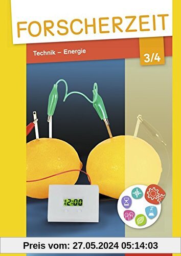 Forscherzeit - Themenhefte für den Sachunterricht: Technik - Energie 3/4: Schülerheft