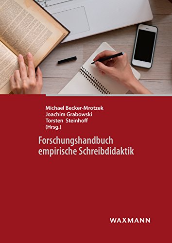 Forschungshandbuch empirische Schreibdidaktik von Waxmann Verlag GmbH