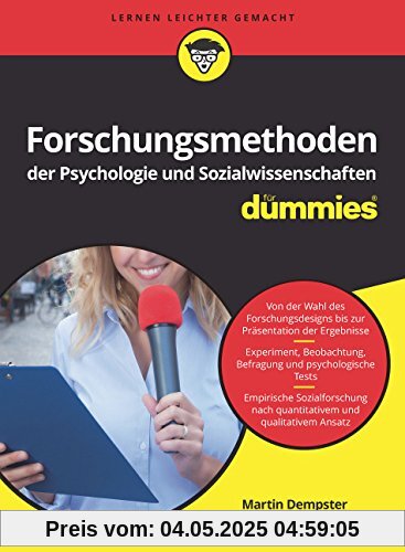 Forschungsmethoden der Psychologie und Sozialwissenschaften für Dummies