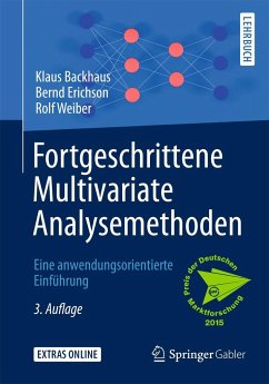 Fortgeschrittene Multivariate Analysemethoden von Springer Berlin Heidelberg / Springer Gabler / Springer, Berlin