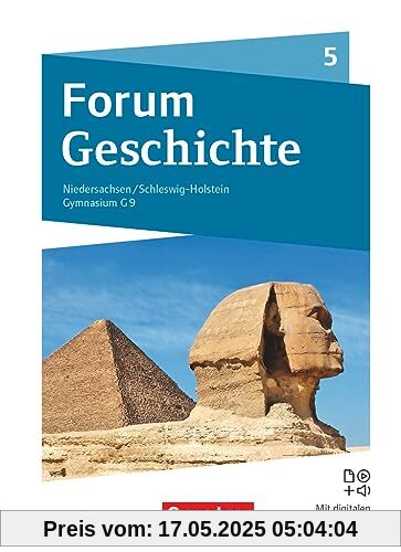 Forum Geschichte - Neue Ausgabe - Gymnasium Niedersachsen / Schleswig-Holstein - Ausgabe 2024 - 5. Schuljahr: Schulbuch - Mit digitalen Medien