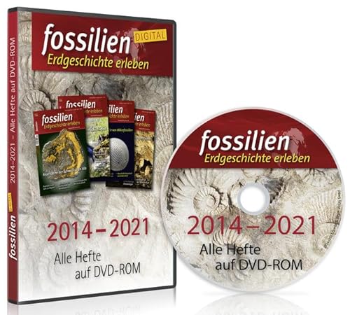 Fossilien digital 2014 – 2021: Alle Hefte auf DVD-ROM von Quelle & Meyer