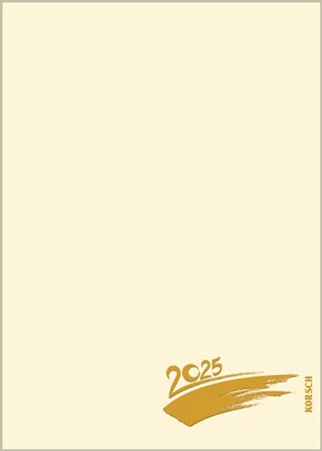 Foto-Malen-Basteln Bastelkalender A5 chamois 2025: Fotokalender zum Selbstgestalten. Aufstellbarer do-it-yourself Kalender mit festem Fotokarton und edler Folienprägung