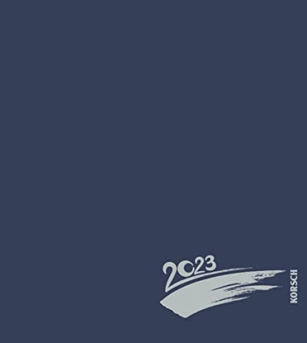 Foto-Malen-Basteln Bastelkalender dunkelblau 2023: Fotokalender zum Selbstgestalten. Do-it-yourself Kalender mit festem Fotokarton. Edle Folienprägung. Format: 21,5 x 24 cm