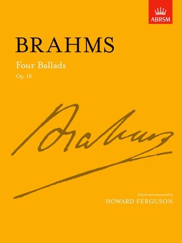 Four Ballads, Op. 10 (Signature Series (ABRSM)) von ABRSM Associated Board of the Royal Schools of Music
