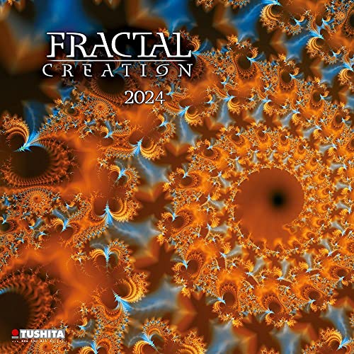 Fractal Creation 2024: Kalender 2024 (Mindful Edition) von Tushita PaperArt