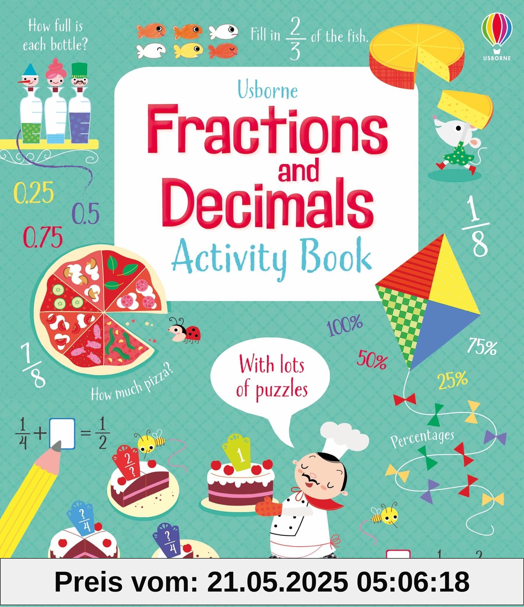 Fractions and Decimals Activity Book (Maths Activity Books): 1