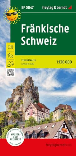 Fränkische Schweiz, Freizeitkarte 1:130.000, freytag & berndt: Touristische Infos auf Rückseite, wetterfest und reißfest. (freytag & berndt Freizeitkarten) von Freytag-Berndt und ARTARIA