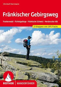 Rother Wanderführer Fränkischer Gebirgsweg von Bergverlag Rother