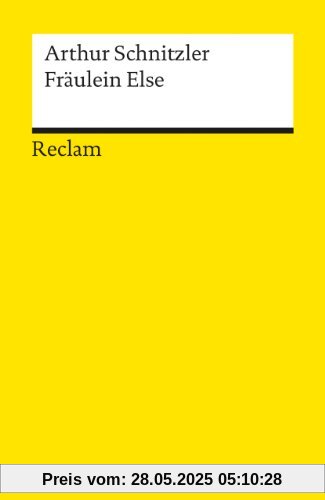 Fräulein Else: Novelle