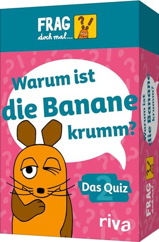 Frag doch mal … die Maus – Das Quiz 2: Das Wissensspiel für Kinder ab 8 Jahren mit kniffligen Fragen und spannenden Antworten. Das schlaue Geschenk zu Geburtstag, Weihnachten, Ostern Frag doch mal … die Maus – Das Quiz 2: Das Wissensspiel für Kinder ab 8 Jahren mit kniffligen Fragen und spannenden Antworten. Das schlaue Geschenk zu Geburtstag, Weihnachten, Ostern von Riva