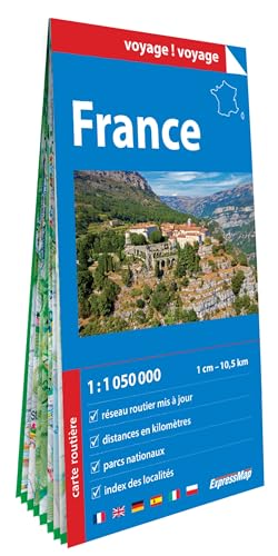 France 1/1.050.000 (carte grand format en papier) von EXPRESSMAP
