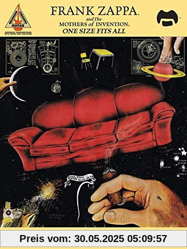 Frank Zappa And The Mothers Of Invention: One Size Fits All (Original-Transkriptionen): Noten für Gitarre (Guitar Recorded Versions)
