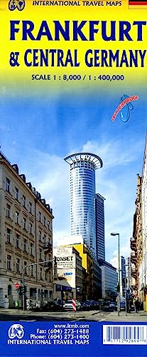 Frankfurt/Central Germany: ITM Travel Reference Map von ITM International Travel Maps