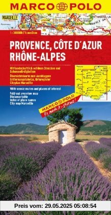 Frankreich. 1:300000: MARCO POLO Karte Provence, Cote d Azur, Phone-Alpes: TEIL 8 Frankreich. 1:300000: MARCO POLO Karte Provence, Cote d Azur, Phone-Alpes: TEIL 8