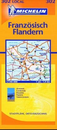 Französisch-Flandern: 1:150000: Avesnois, Cambresis, Douaisis, Flandre, Valenciennois. Mit Stadtpln., Ortsverz. Französisch-Flandern: 1:150000: Avesnois, Cambresis, Douaisis, Flandre, Valenciennois. Mit Stadtpln., Ortsverz.