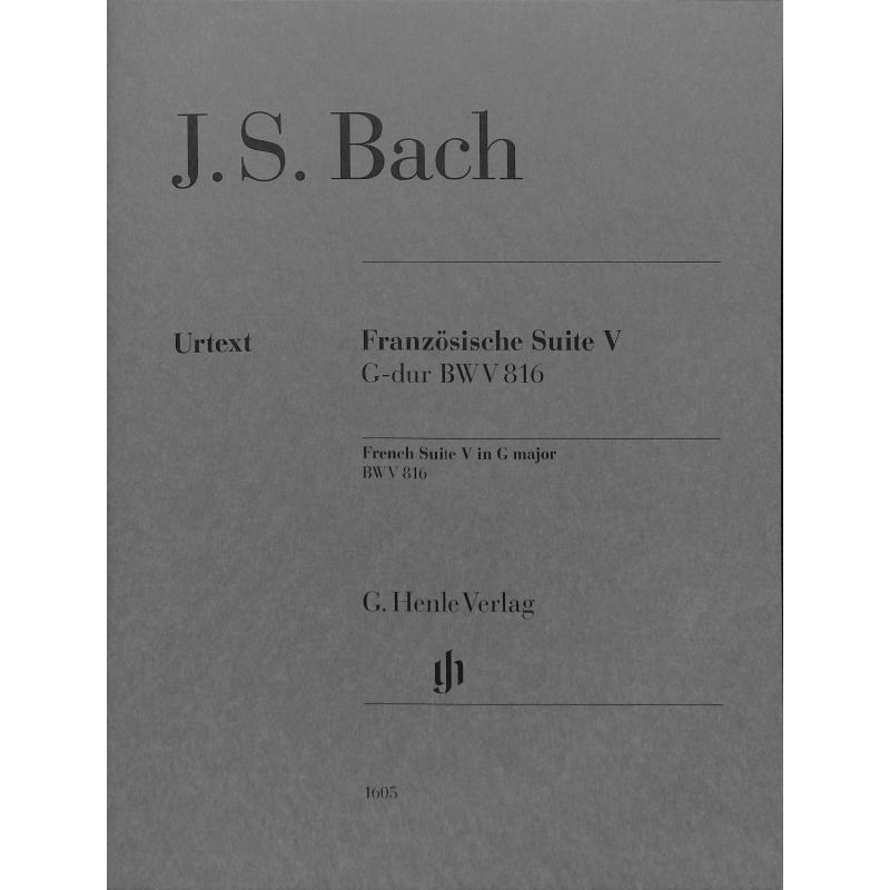 Französische Suite 5 G-Dur BWV 816