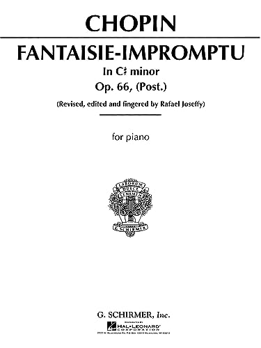 Frederic Chopin Fantasie Impromptu In C Sharp Minor Op.66 (Piano) Pf