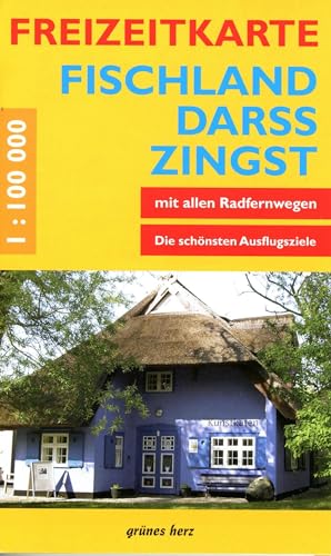 Freizeitkarte Fischland, Darß, Zingst: Mit Rostock. Mit Ortsregister. Maßstab 1:100.000. (Freizeitkarten: Mit Ortsregister. 1:100.000) von grünes herz