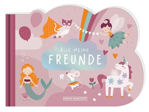 Freunde-Buch für Kinder: Rosa von Grafik Werkstatt "Das Original"