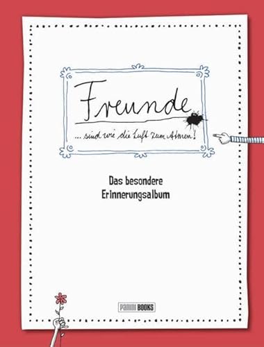 Freunde sind wie die Luft zum Atmen - Das besondere Erinnerungsalbum: Freundebuch für Erwachsene