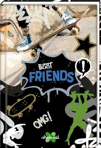 Freundebuch – Best friends: (skate-aid): für Jungen, Mädchen, Skateboarding, Geschenk Geburtstag von Coppenrath Verlag GmbH & Co. KG