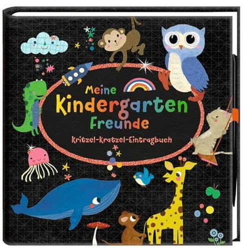 Freundebuch - Meine Kindergartenfreunde: Kritzel-Kratzel-Eintragbuch (Alben & Geschenke für Kinder) von Coppenrath F