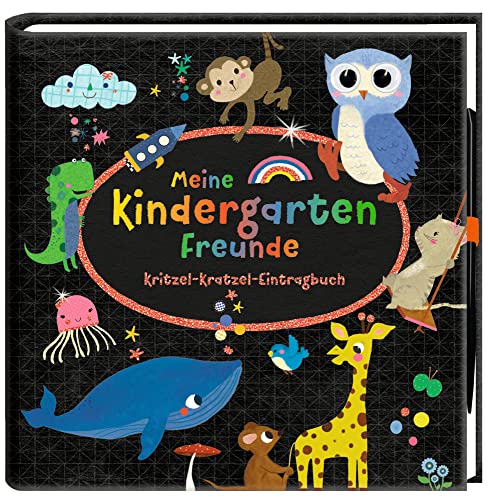 Freundebuch - Meine Kindergartenfreunde: Kritzel-Kratzel-Eintragbuch (Alben & Geschenke für Kinder) von Coppenrath F