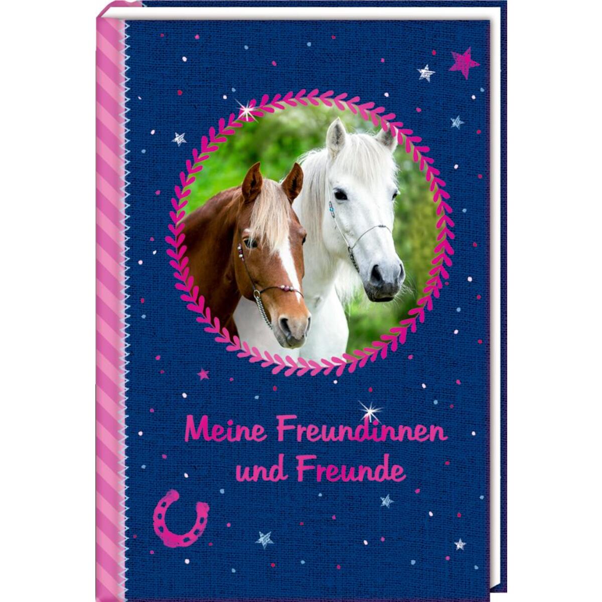 Freundebuch - Pferdefreunde - Meine Freundinnen und Freunde von Coppenrath