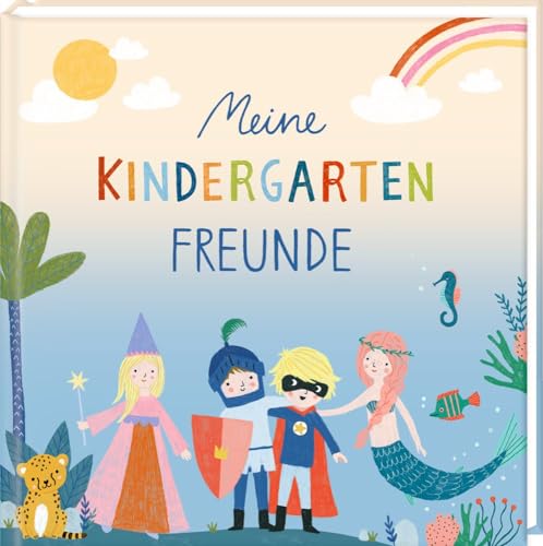 Freundebuch: Meine Kindergartenfreunde - Meine bunte Welt von Coppenrath